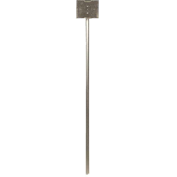Col-Met Galvanized Sign Holder with 42" stake 5442